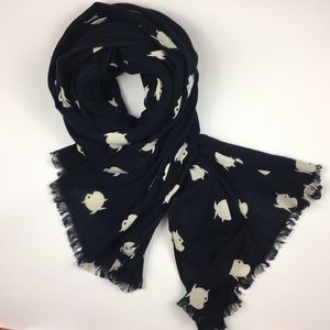 Banana Republic Fish Print Scarf